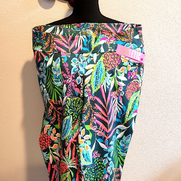 Lilly Pulitzer Pants - Lilly Pulitzer Corso Pant Luxletic "Sunshine Jungle Golf" Golf Pant 14 NWT